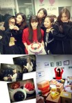A pinkチョロン、メンバーが準備したケーキとワカメスープで韓国式誕生日パーティー！