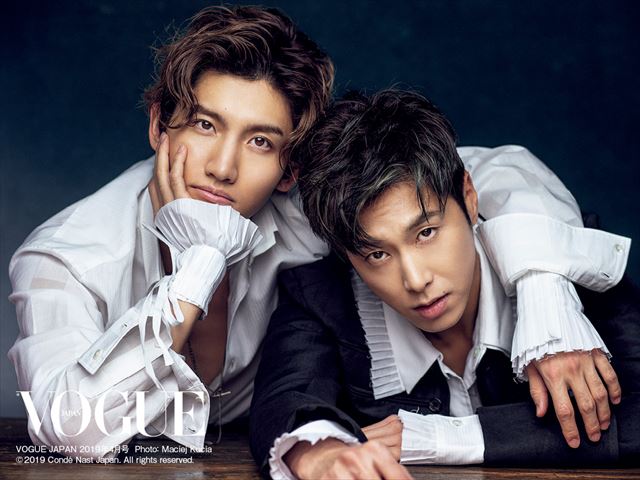 東方神起が1年ぶりに Vogue Japan 登場 モードな一面 鍛えられた筋肉を披露 撮影メイキング動画は順次公開予定 K Plaza