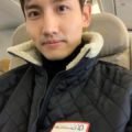 東方神起 チャンミン、日本へ向かう機内での写真公開！「風邪に気をつけてください」